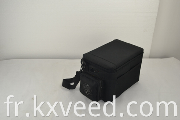 5lblack Portable Mini Camping Fridge Isulater Colder Box DC12V